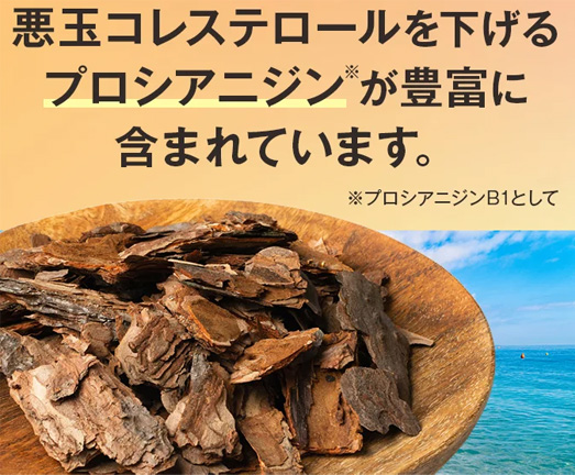 プロシアニジンB1を豊富に配合