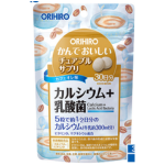 オリヒロ かんでおいしいチュアブルサプリ カルシウム+乳酸菌