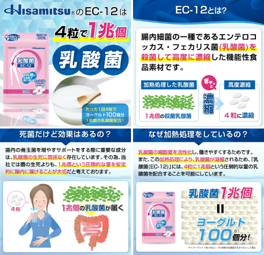 久光製薬 乳酸菌EC-12